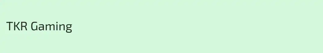TKR Gaming